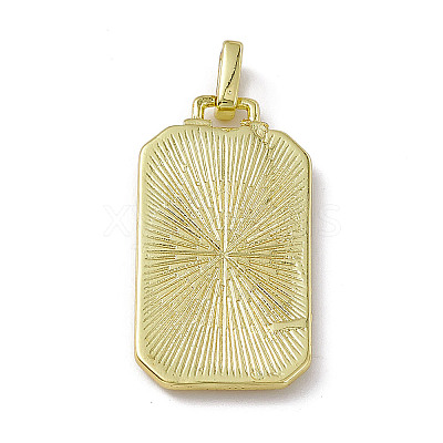 Alloy Enamel Pendants ENAM-D042-01B-1