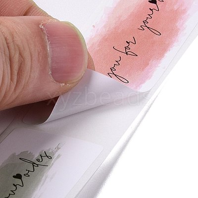 Self-Adhesive Paper Gift Tag Youstickers X-DIY-K039-03A-1