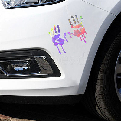 Car Decals- 1 Pcs Hand Car Hood Sticker ST-F711-2-1