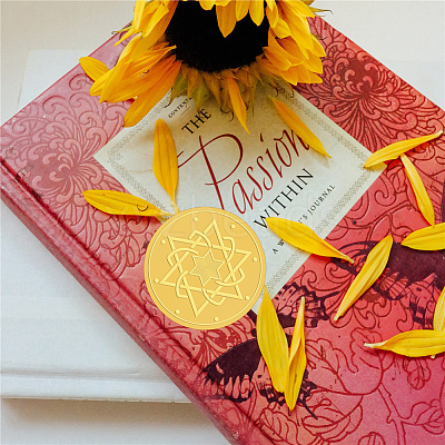 Self Adhesive Gold Foil Embossed Stickers DIY-WH0211-290-1
