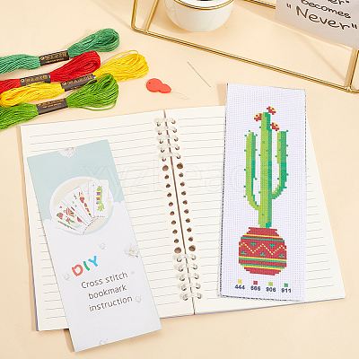 DIY Bookmark Cross-Stitch Kit DIY-SC0029-43B-1