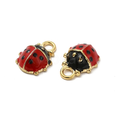 Alloy Enamel Charms X-ENAM-J650-04G-1