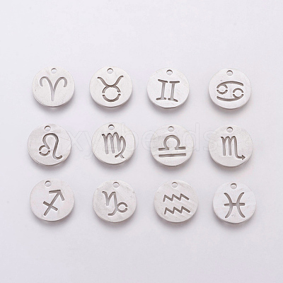 Non-Tarnish 304 Stainless Steel Charms STAS-X0017-07P-1