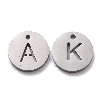 Non-Tarnish 304 Stainless Steel Charms STAS-P212-15P-M-1