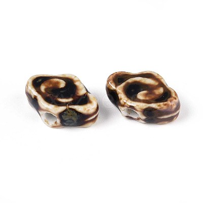 Handmade Porcelain Beads PORC-T133-30M-1