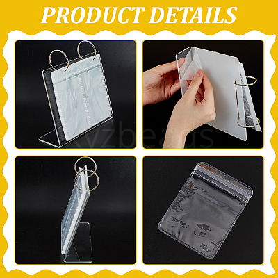 Vertical Acrylic Display Frame ABAG-WH0039-33A-1