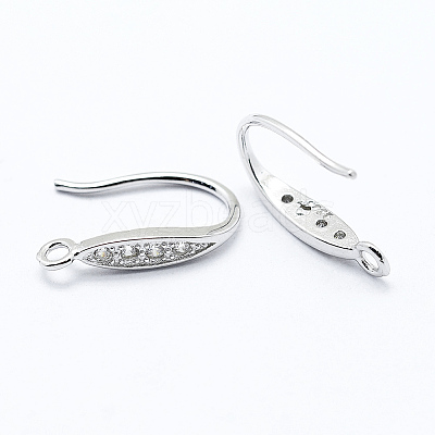 Anti-Tarnish Rhodium Plated 925 Sterling Silver STER-L054-03P-1