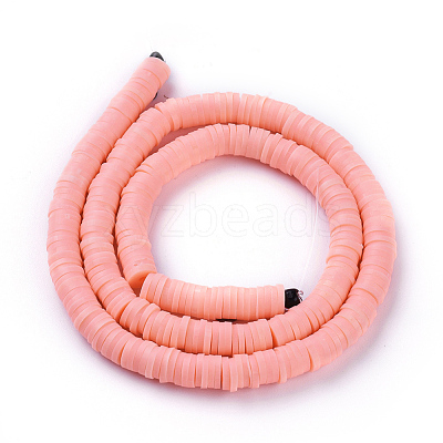 Handmade Polymer Clay Beads CLAY-R067-8.0mm-B18-1