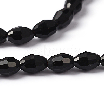 Glass Beads Strands GC891Y-3-1