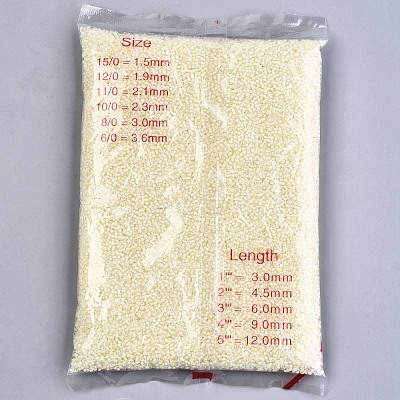 8/0 Glass Seed Beads SEED-A014-3mm-134-1
