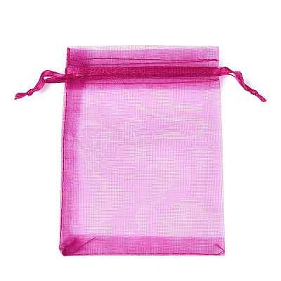 Organza Gift Bags with Drawstring OP-R016-9x12cm-22-1