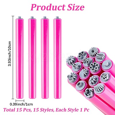 ABS Plastic Nail Art Stamp Pen Set TOOL-WH20005-20C-1