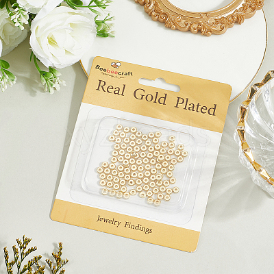 Brass Beads KK-BBC0021-17C-1