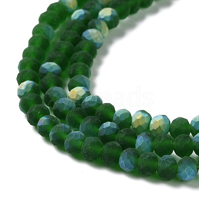 Transparent Glass Beads Strands EGLA-A034-T4mm-MB24-1