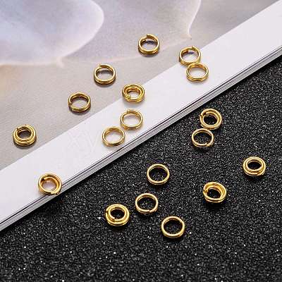 Iron Split Rings JRD5MM-01G-01-NF-1