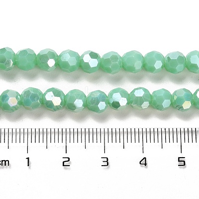 Opaque Glass Beads Stands EGLA-A035-P6mm-B14-1