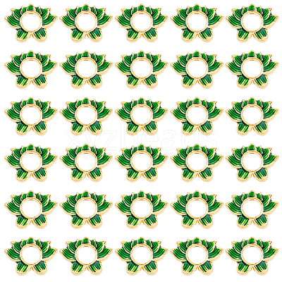 30Pcs Alloy Enamel Bead Frame FIND-DC0002-48-1