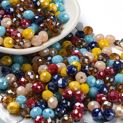 Glass Beads EGLA-A034-LM6mm-30-1