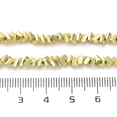 Electroplate Glass Beads Strands EGLA-D030-16A-03-1