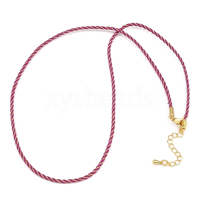 2MM Nylon Braided Cord Necklace Making MAK-A019-02G-15-1