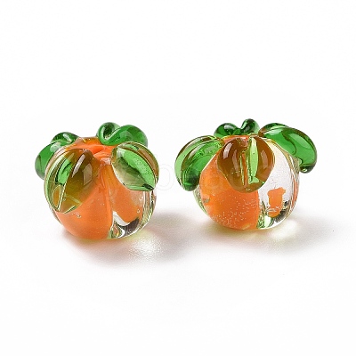 Handmade Lampwork Fruit Beads LAMP-C004-06A-1