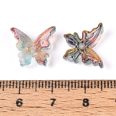 Baking Paint Glass Beads DGLA-T004-04L-1