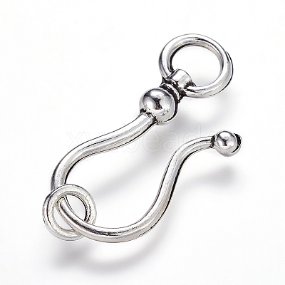 Tibetan Style S Hook Clasps LS-LF5091Y-NF-1