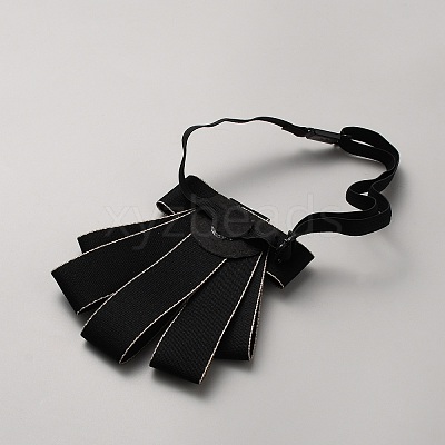Bowknot Polyester Suit Necktie AJEW-WH20006-12A-1