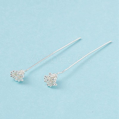 Brass Flower Head Pins LS-KK-G413-04S-1