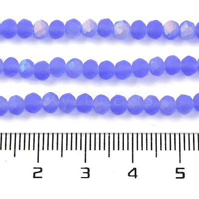 Transparent Glass Beads Strands X1-EGLA-A034-T4mm-MB14-1
