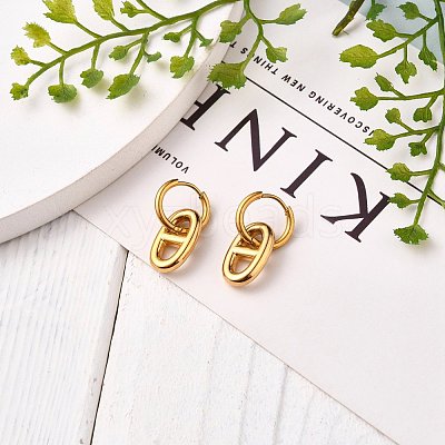 Soda Pull Tab Earrings X-EJEW-JE04390-1