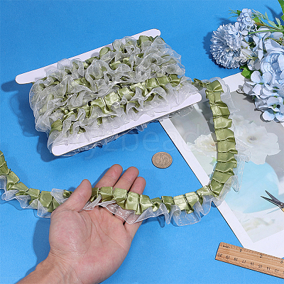 1Pc Polyester Ruffled Trimming DIY-ME0003-35C-1