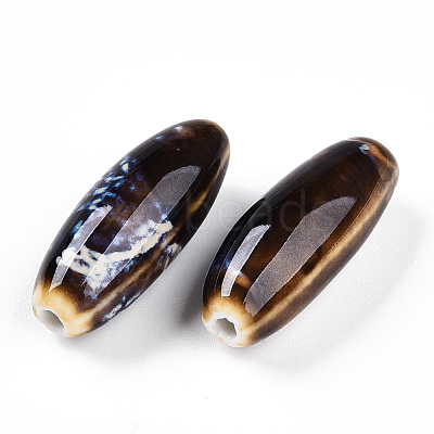 Handmade Porcelain Beads PORC-N008-07B-1