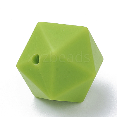 Food Grade Eco-Friendly Silicone Focal Beads SIL-T048-17mm-08-1