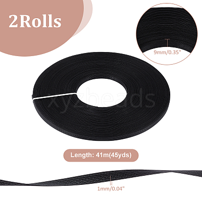 Polyester & Plastic Wire Boning FIND-WH0420-09B-1