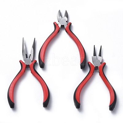 Iron Jewelry Tool Sets: Round Nose Pliers PT-R009-03-1