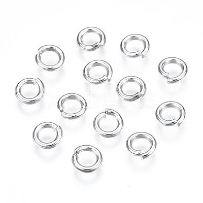 Platinum Plated Brass Round Jump Rings Jewelry Findings Accessories X-JRC5mm-NF-1