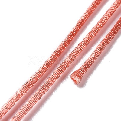 Nylon Satin Rattail Cords NWIR-L006-1mm-34-1