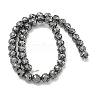 Non-magnetic Synthetic Hematite Beads Strands G-I365-15C-1