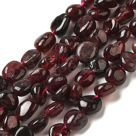 Natural Garnet Beads Strands G-L608-A06-01-1