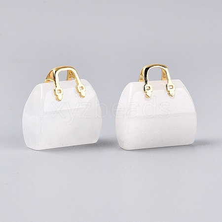 Natural Quartz Crystal Pendants G-Q602-01G-06-1