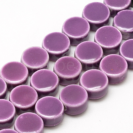 Handmade Porcelain Beads PORC-S496-B14-8mm-1