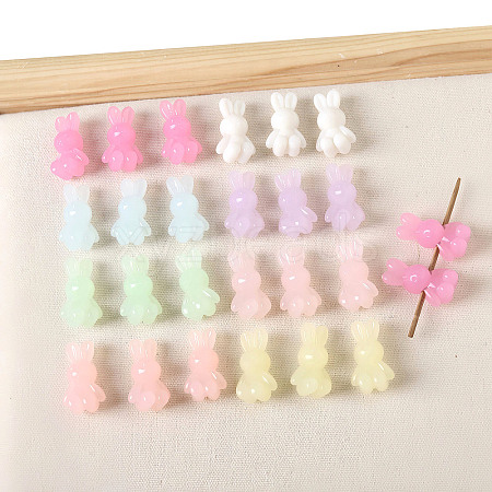 Opaque Acrylic Beads X1-OACR-H038-28-1
