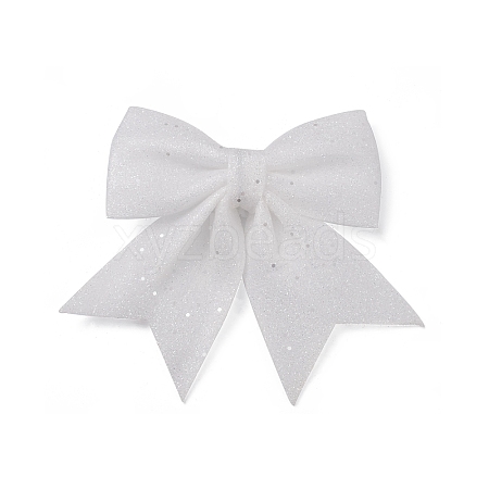 Glitter Cloth Bowknot Pendant Decoration DIY-I112-01E-1