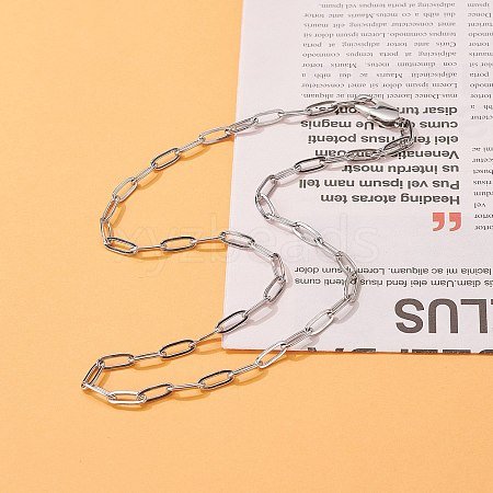 Non-Tarnish 304 Stainless Steel Cable Chain Necklaces NJEW-JN03628-03-1