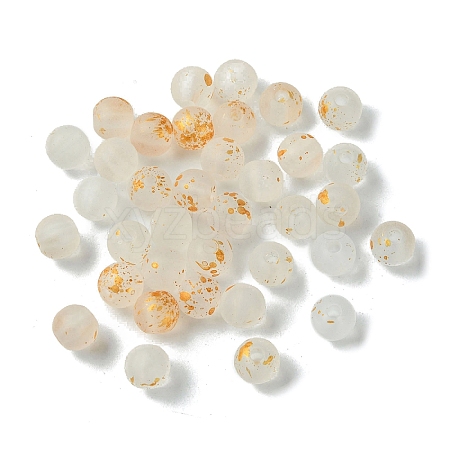 Transparent Acrylic Beads OACR-O006-01A-7mm-1