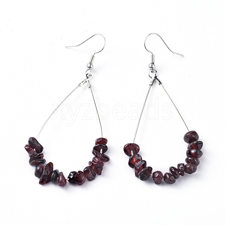 Dangle Earrings EJEW-E255-B09-1