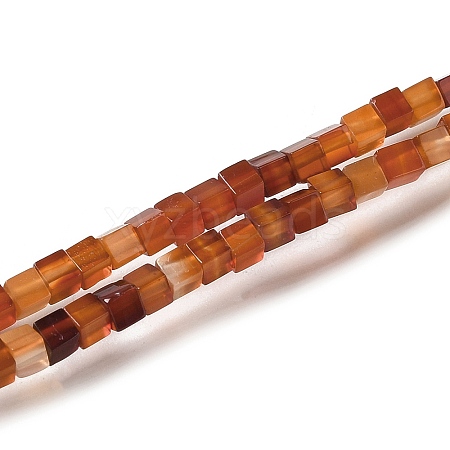 Synthetic Carnelian Beads Strands G-B064-A22-1