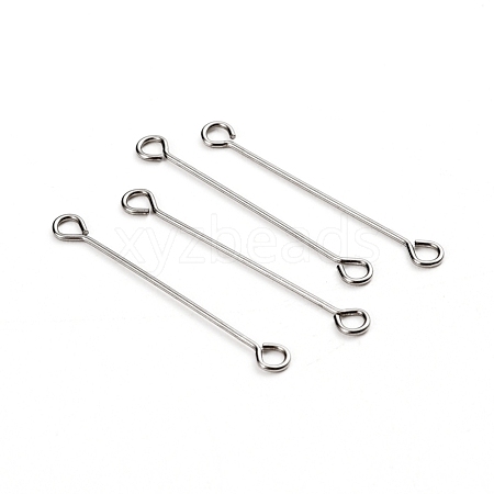 304 Stainless Steel Eye Pins STAS-I141-01C-P-1