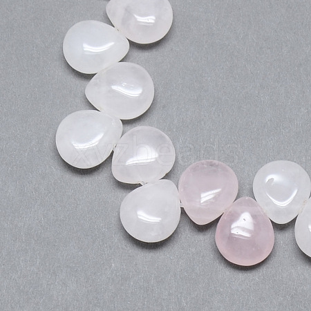 Natural Rose Quartz Gemstone Beads Strands X-G-T005-18-1